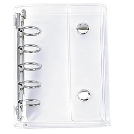 Sticker Notebook, Transparent, M5 Size, Removable, 10 Refills + 2 PP Sheets, Girls