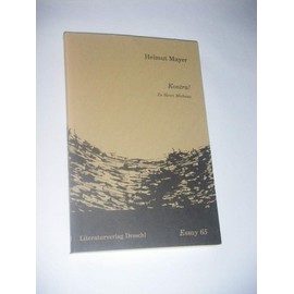 Kontra!: Zu Henri Michaux (Essays)