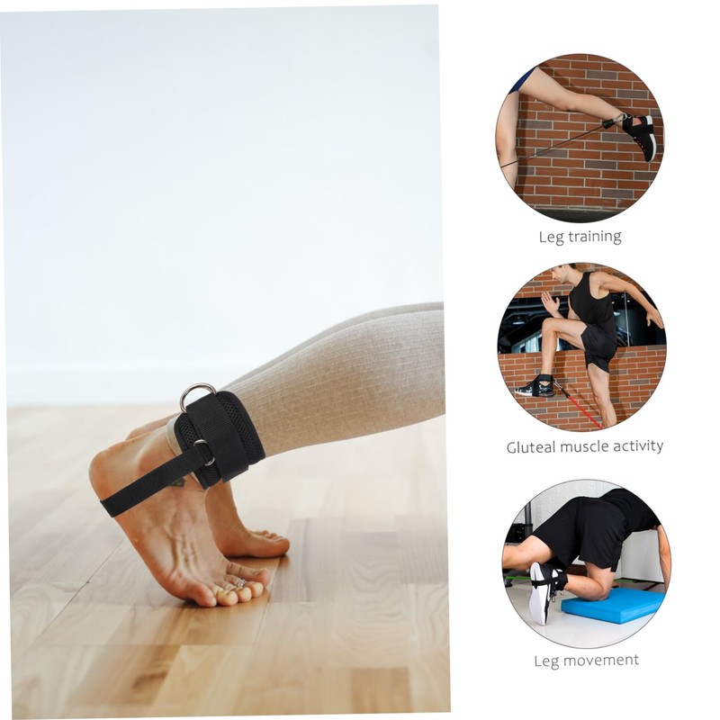 Gatuida 1 Pair Padded Ankle Straps for Maximum Support Multi