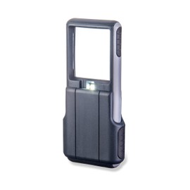 Carson MiniBrite 3x Power LED Lighted Slide Out Magnifier with Protective Sleeve (PO-25)