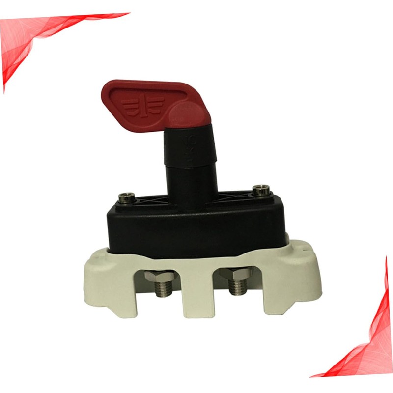 PACKOVE Battery Kill Switch for Car Black Flame-resistant Heat-resistant Sturdy