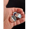 M16 Locking Nyloc Hex Nut 16mm Metal Steel Sheet Zinc