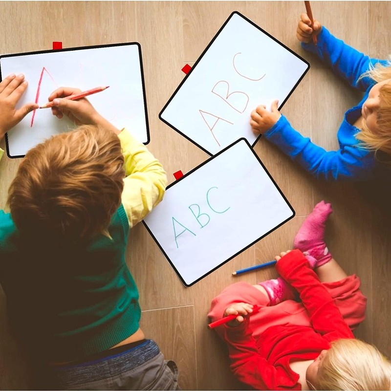 iNenya Portable Small White Board, 12" x 9" Magnetic Dry