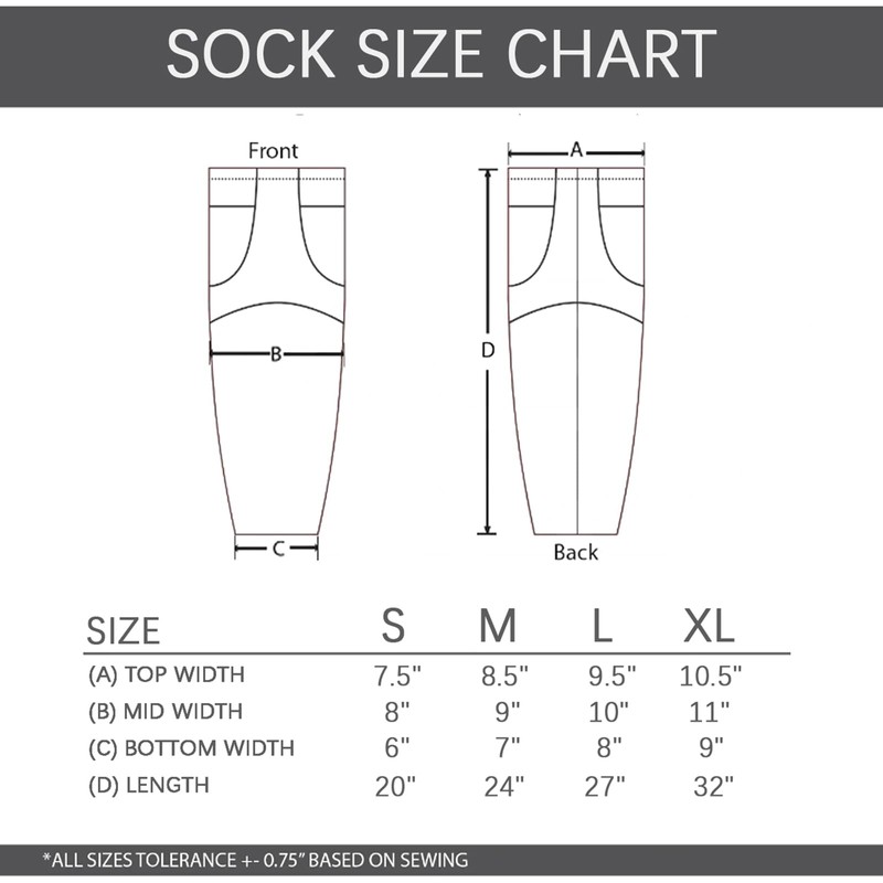 CHKEYS Hockey Sock Professional Ice Hockey National Team Training Socks