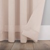No. 918 Erica Crushed Sheer Voile Rod Pocket Curtain Panel,
