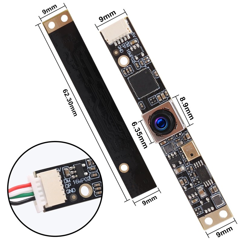 Hotpet 16MP Autofocus USB Camera with Microphone for Computer Mini