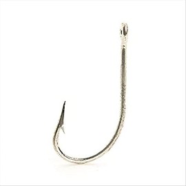 Mustad Classic Forged Duratin Tarpon Hook with Extra Short Shank (Pack of 100), 5/0