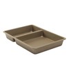 GoodCook 9” x 13” Nonstick Divided Oblong Pan – 2-in-1