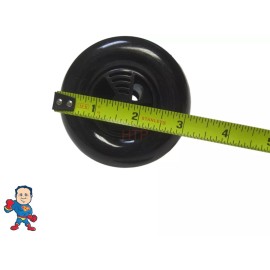 Hot Tub Parts of America Nordic Spa Hot Tub Micro VSR 3 1/8" Jet Assembly Black Spinner