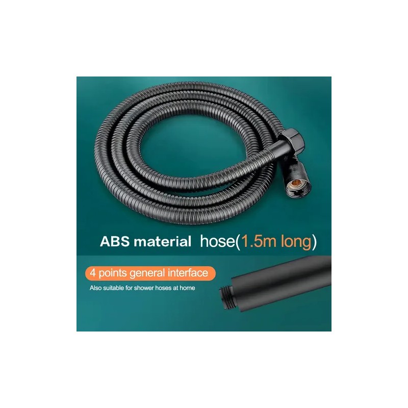 Cabezal De Ducha De Mano Con Manguera De 1.5m Y