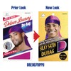 Dream World Silky & Shiny Deluxe Luxury Du-Rag Two Tone
