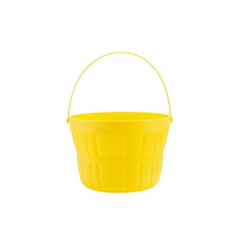 Easter Baskets, Buckets, Accessories - Easter Re-Useable Plastic Treat Bucket