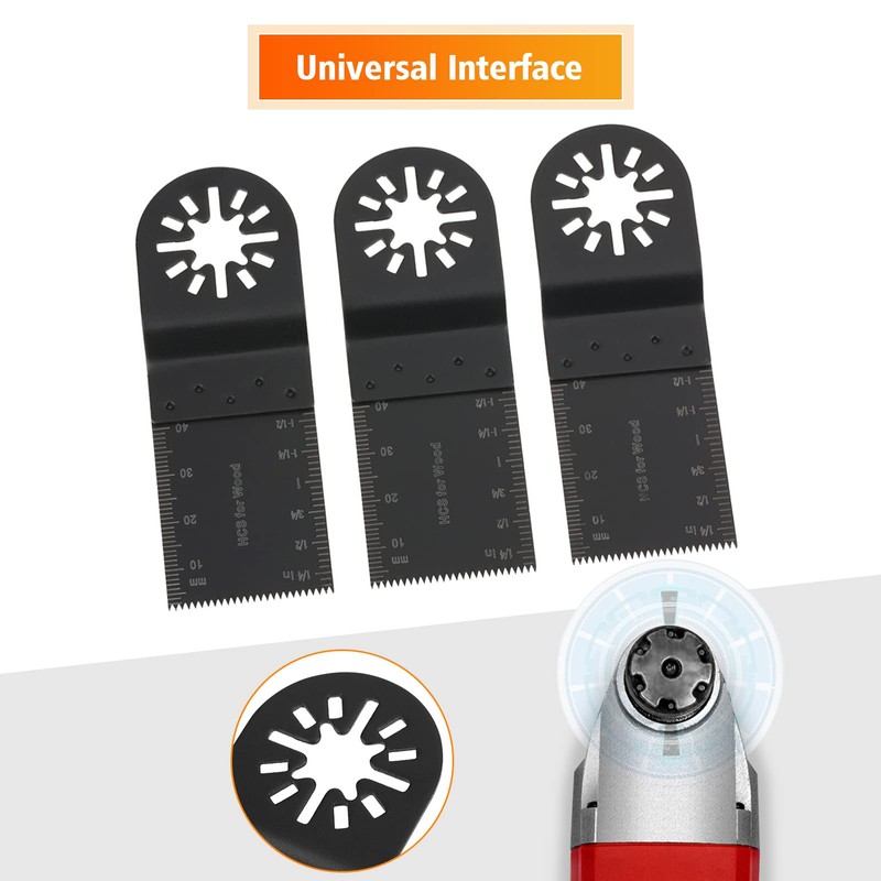 Oscillating Saw Blades Kit 20-Piece Saw Blade Oscillating Accessory Set