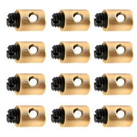 JEYORZY Pack of 10 Bowden Cable, Throttle Cable, Brake Cable, Nipple Screws, Replacement Motorcycle, Replacement Screw Nipple, Sufficient Quantity Suitable for Bicycles, Motorcycles, Cars 5 x 6 mm
