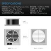 AC Infinity Room to Room Fan 8”, Two-Way Reversible Airflow
