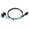 12GBPS Mini SAS HD SFF 8643 to 4 SATA 3.0