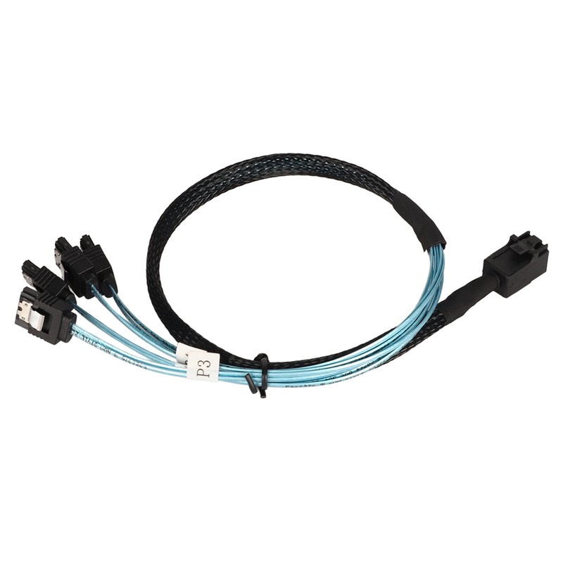 12GBPS Mini SAS HD SFF 8643 to 4 SATA 3.0