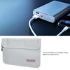 Fireproof Document Bag Waterproof and Fireproof Money Bag with Dual