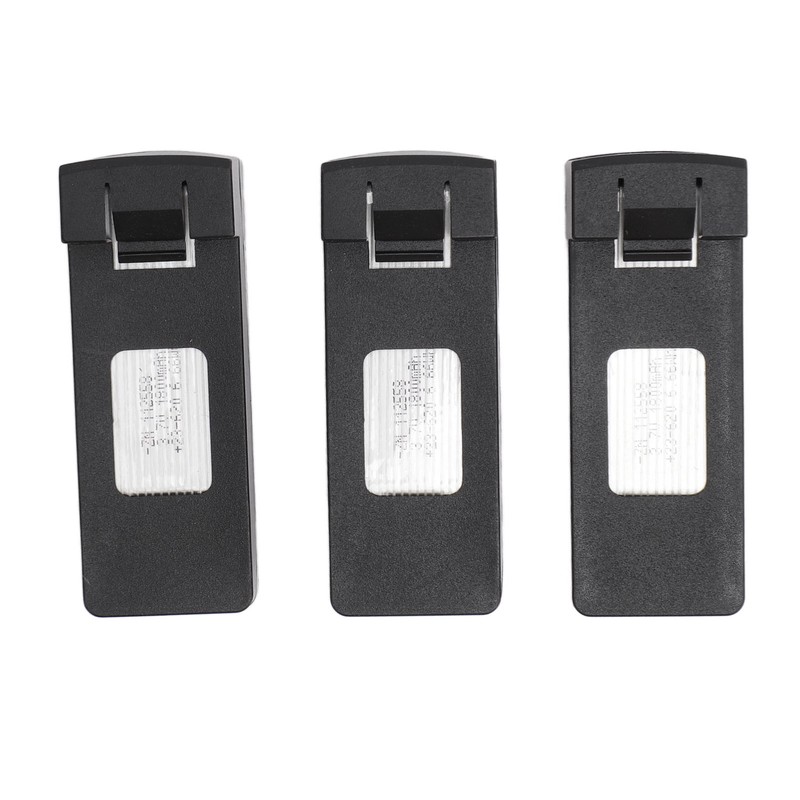 3Pcs Lithium Battery for RC Quadcopter 1800mAh 3.7V Small Light
