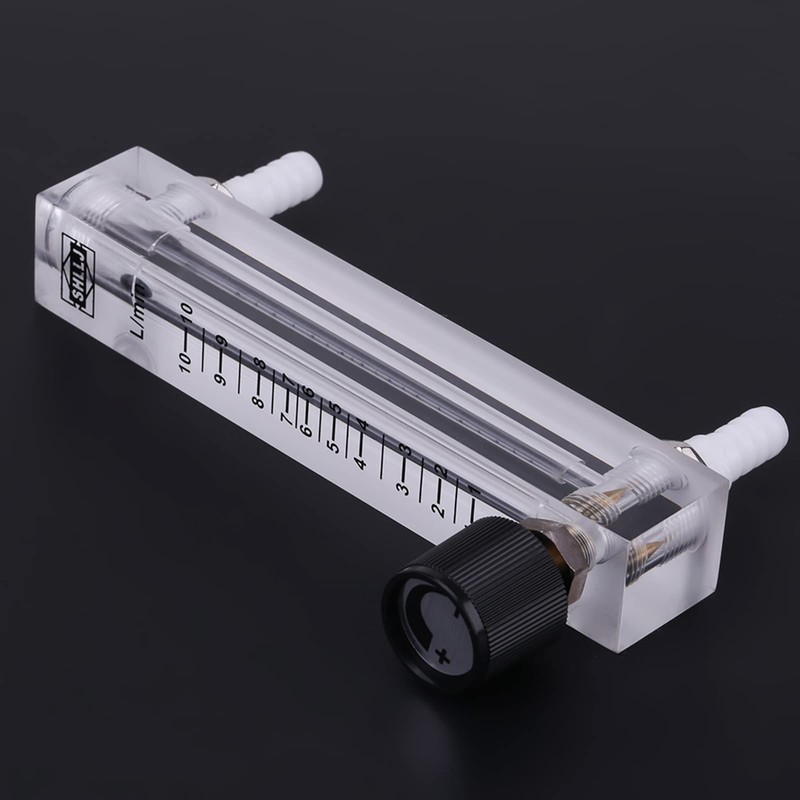 Hilitand Gas Flowmeter, LZQ-7 Flowmeter 1-10LPM Flow Meter, with Control
