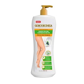 Goicochea Crema Piernas Ginkgo Biloba Extracto Uva Efecto Anti Oxidante Botella 400ml