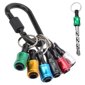 Eclovane 6PCS Hex Screwdriver Holder, Magnetic Tool Organizer for Workshop, Garage, Toolbox – Durable Rack for Screwdrivers and Drill Bits
