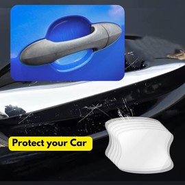 3M-5-Pack Car Door Handle Cup Protector Clear Film | Self-Healing Paint Protection Decal Anti Scratch Guard | Universal Fit Vehicles, SUV, Truck (Clear/5 Pcs)