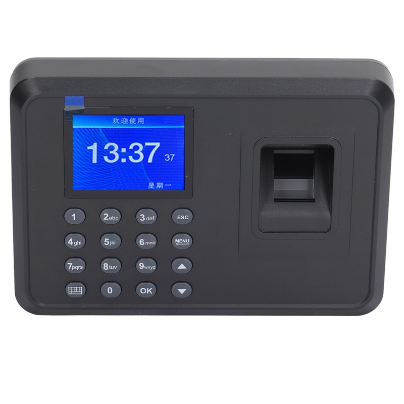 Fingerprint Time Attendance Machine Multi Languages Voice Reminder Fingerprint Password