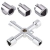 Shoyisenka 3 pieces of 4-hole universal cross key - multi-function