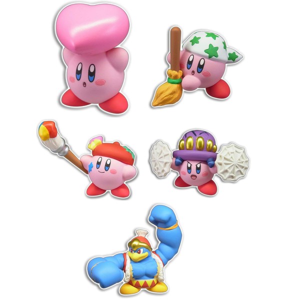 Kirby Star Allies Manmaru Mascot (Complete Set of 5)