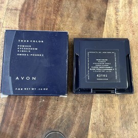 Avon NOS 2000 Avon True Color Powder Eyeshadow Single Classic White Pearl 2.8g .10 Oz