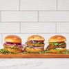 Bakerly, The Brioche Pre-Sliced Burger Buns With Tuxedo Sesame Seeds,