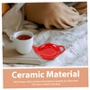 CORHAD Kitchen Tea Bag Holder Ceramic Teabag Organizer Tea Bag