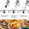 Seedeem 6.5QT Stand Mixer, 660W Tilt-Head Kitchen Electric Mixer with