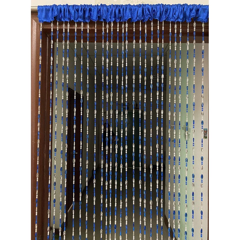 ZiDeTang Acrylic Beaded Door Curtain Décor Tassel Room Divider Curtain