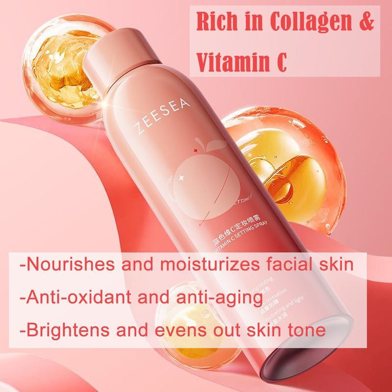 zeesea Vitamin C Mattifying Waterproof Setting Spray,Microfine Mist Extra Strength