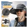 Sombrero Protector Solar Con Ventilador Solar Para Calor