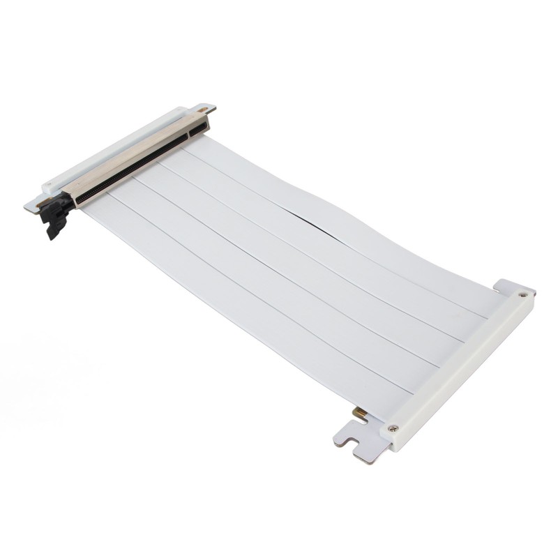 PCIE 4.0 X16 Riser Cable High Speed Flexible Double Sided