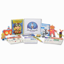 Little Dreamers Club The Aliens, Monsters, & Robots Craft Box Ages 6-8