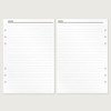 KOMPASS® Notebook Inserts for Ring Binder Planner | A5 (14.5