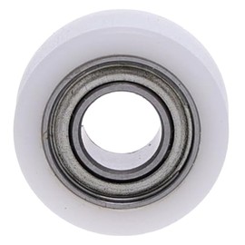 Whiteside B3S Ball Bearing: 1/2 Inch Outside Diameter, 3/16 Inch Inside Diameter, Non-Mar Nylon Sleeve