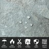 AULIGET 40-Piece Mountain Rock Peel and Stick Backsplash Wall Tiles,