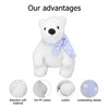 White Bear Stuffed Baby Soft Comfortable Cream Animal Plush Sleep