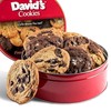 David's Cookies Assorted Fresh Baked Decadent Cookie Gift Tin –