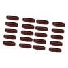 Gatuida 20pcs Leather Watch Band Watch Strap Retainers Deep Replacement