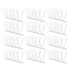 Bird Spikes 304 Stainless Steel Wire Rust Proof Plastic Base