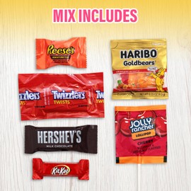 Chocolate Candy Variety Pack, 2lb Candy Variety Pack Bulk, Perfect Assorted Candy Variety Pack for Parties and Candy Bowls, Bulk Chocolate Candy for Sharing, Gifting, and Stocking Up