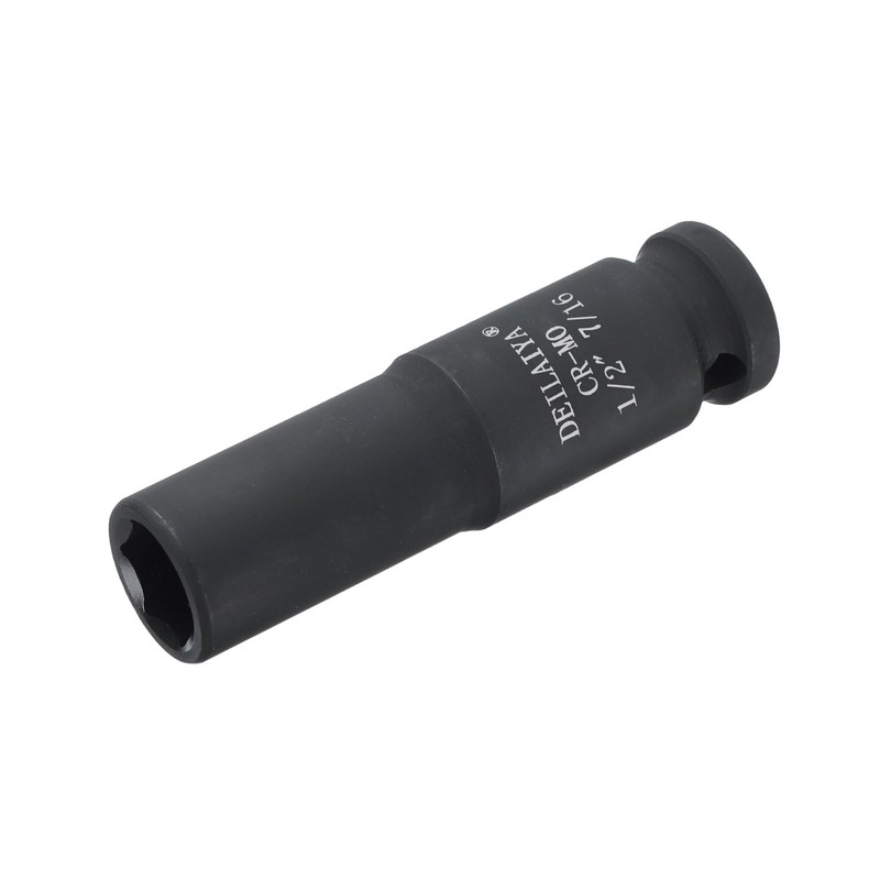 sourcing map 7/16 Inch SAE Deep Impact Socket 1/2 Inch
