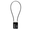RESET-200 4 Digit Combination Padlock with 50 cm Steel Cable,High