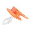 Landofgenie Large Teat Shield Pacifier in Adult Size, Orange